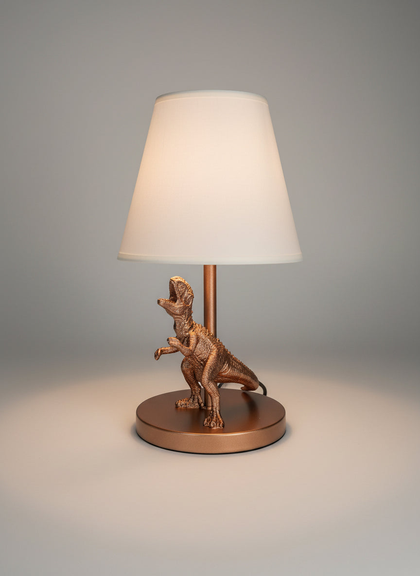 Kinderlampe bravery in bronze