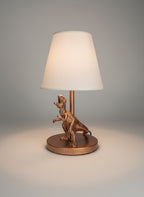 Kinderlampe bravery in bronze