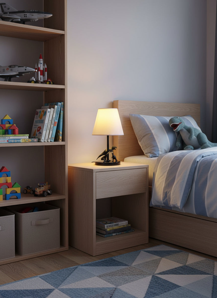 Kinderlampe together through the dark