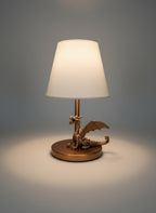 Kinderlampe bronze wings rising