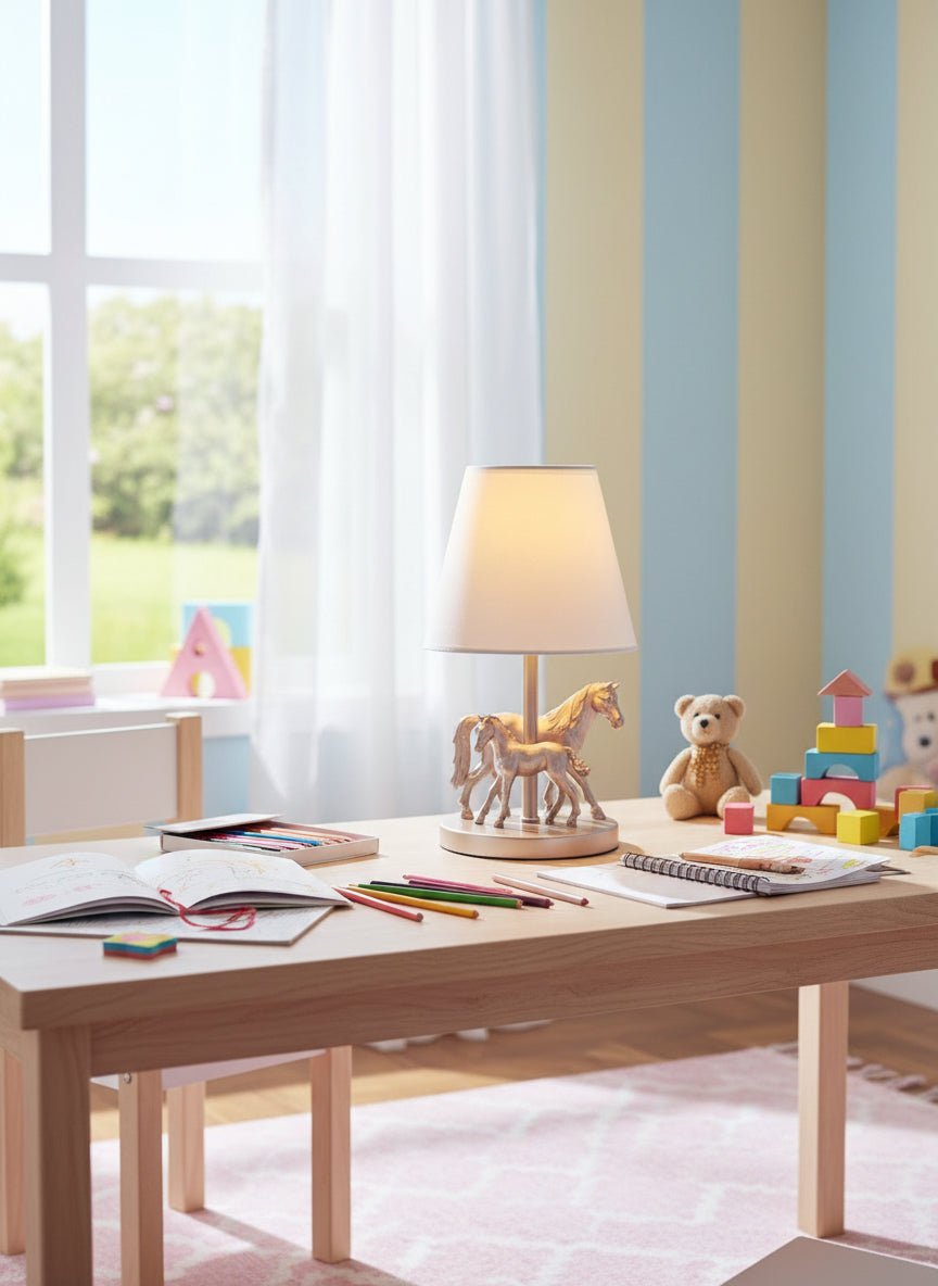 Kinderlampe bond in blush