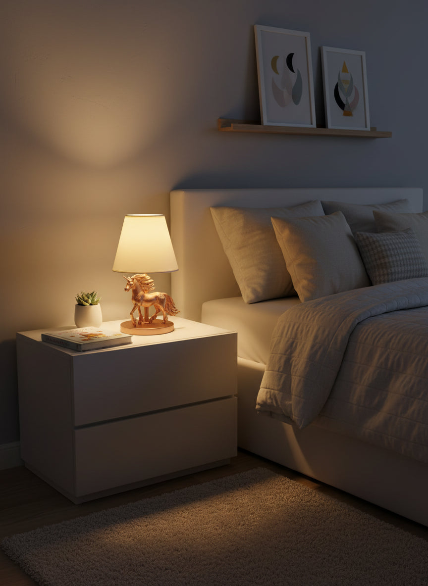 Kinderlampe roségold spirit