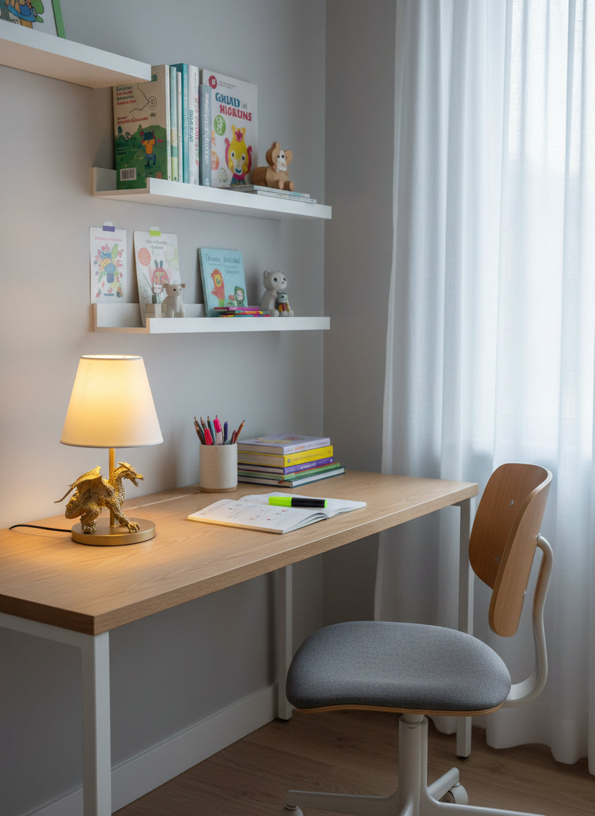 Kinderlampe golden courage