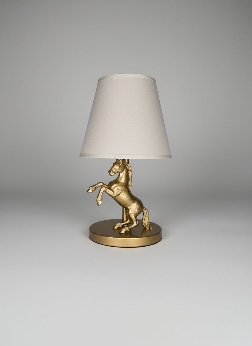Kinderlampe rise in gold