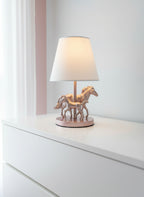 Kinderlampe born of light, running toward tomorrow