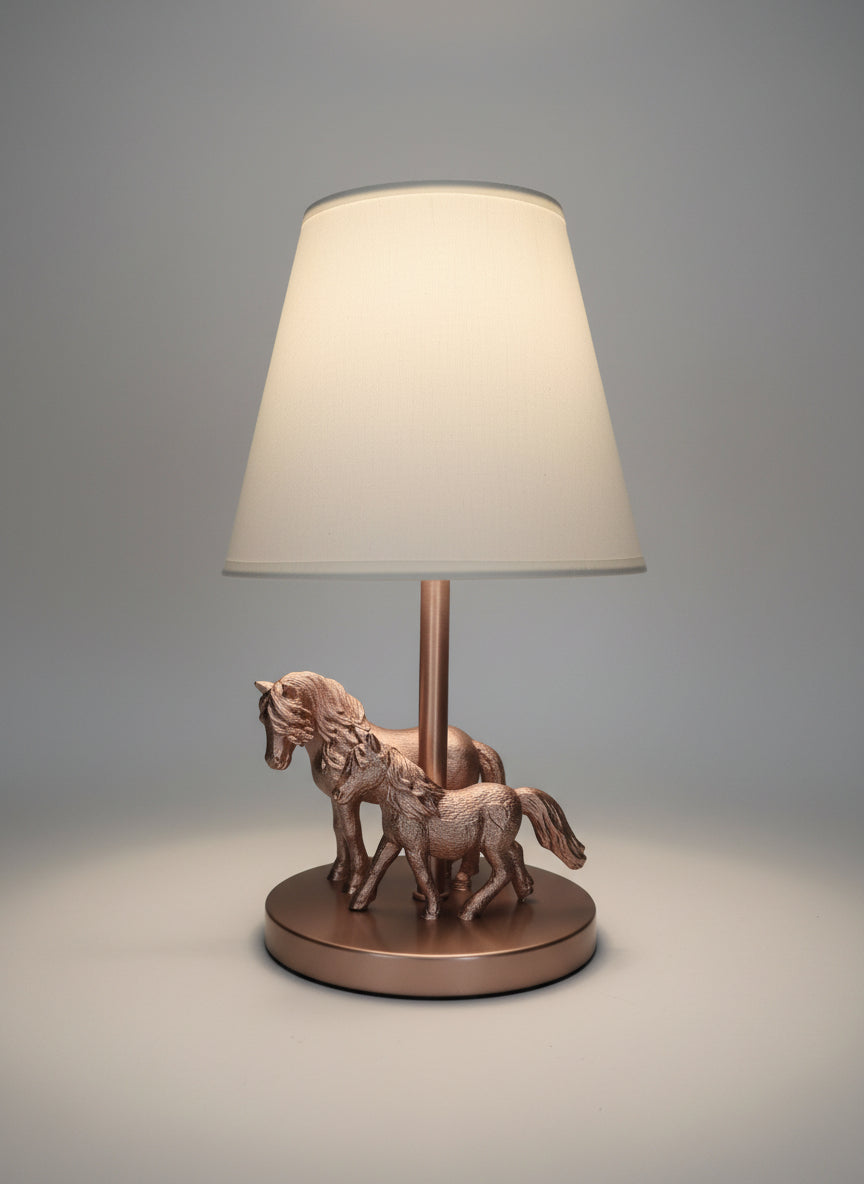 Kinderlampe two hearts learning the same rhythm