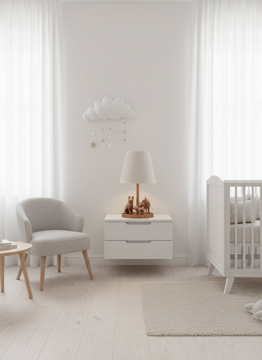 Kinderlampe born to guard, bound to love