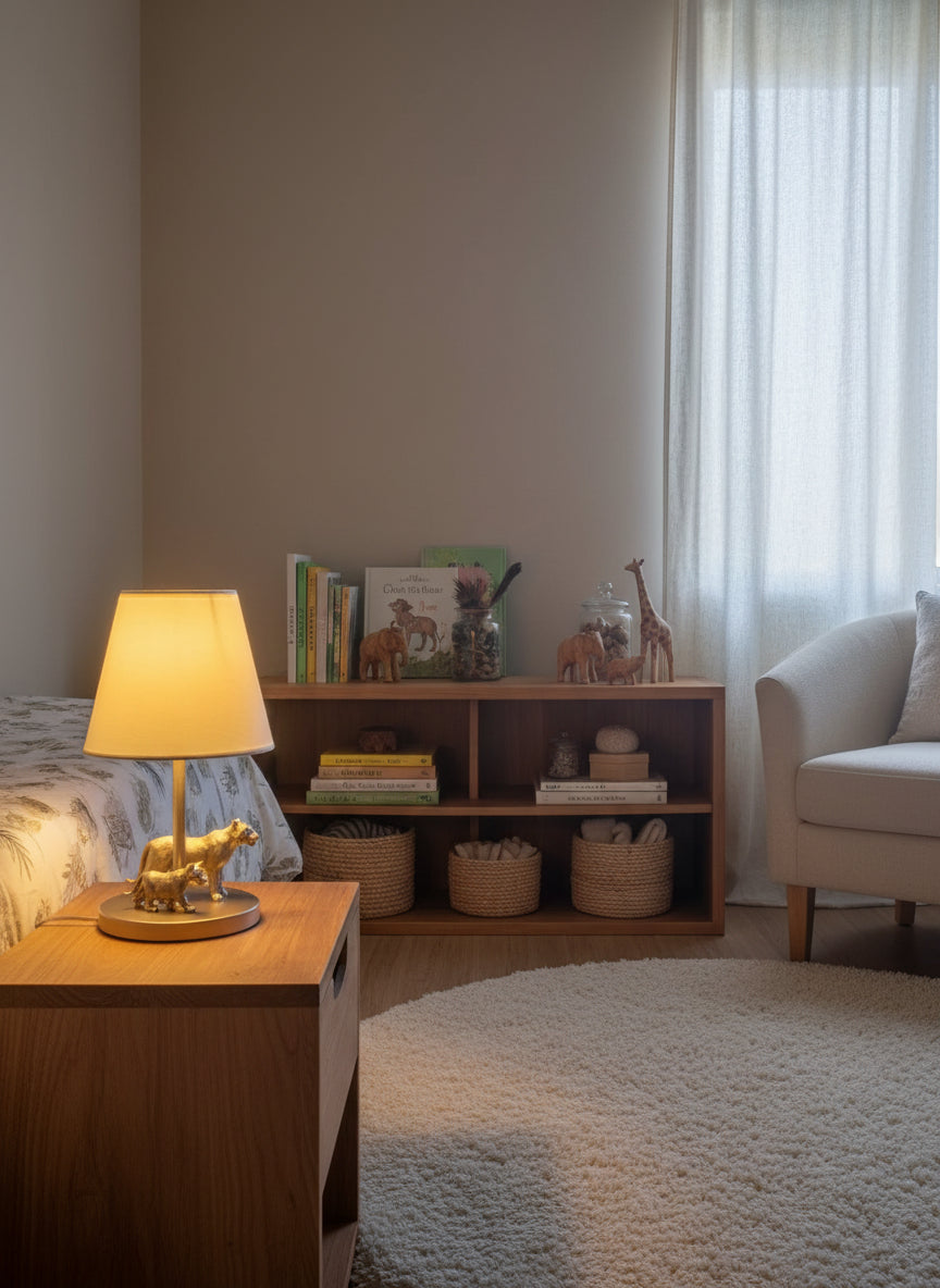 Kinderlampe tiny steps under mighty love