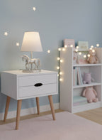 Kinderlampe crowned in starlight