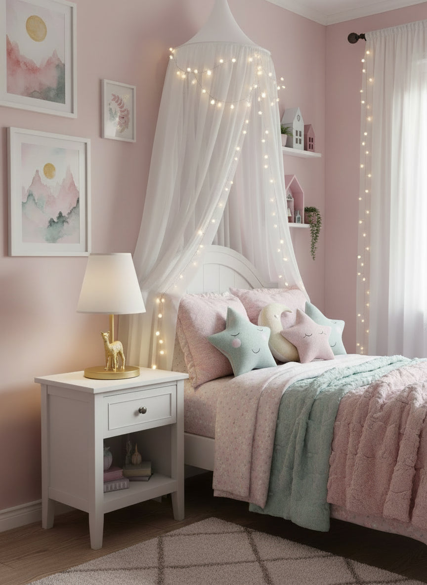 Kinderlampe golden and brave