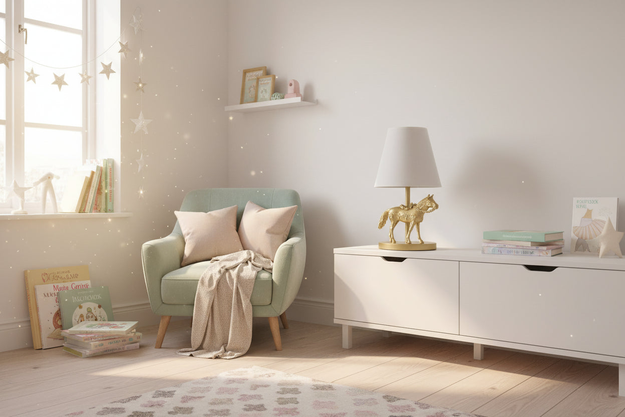 Kinderlampe the saddle knows the way