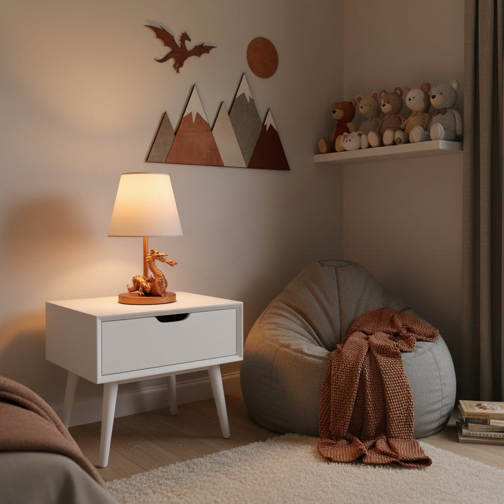 Kinderlampe when fire becomes light